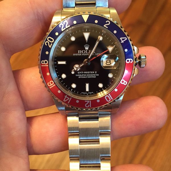 FS Best Price!! ROLEX GMTMASTER II (16710), SELs/Lug Holes and ex