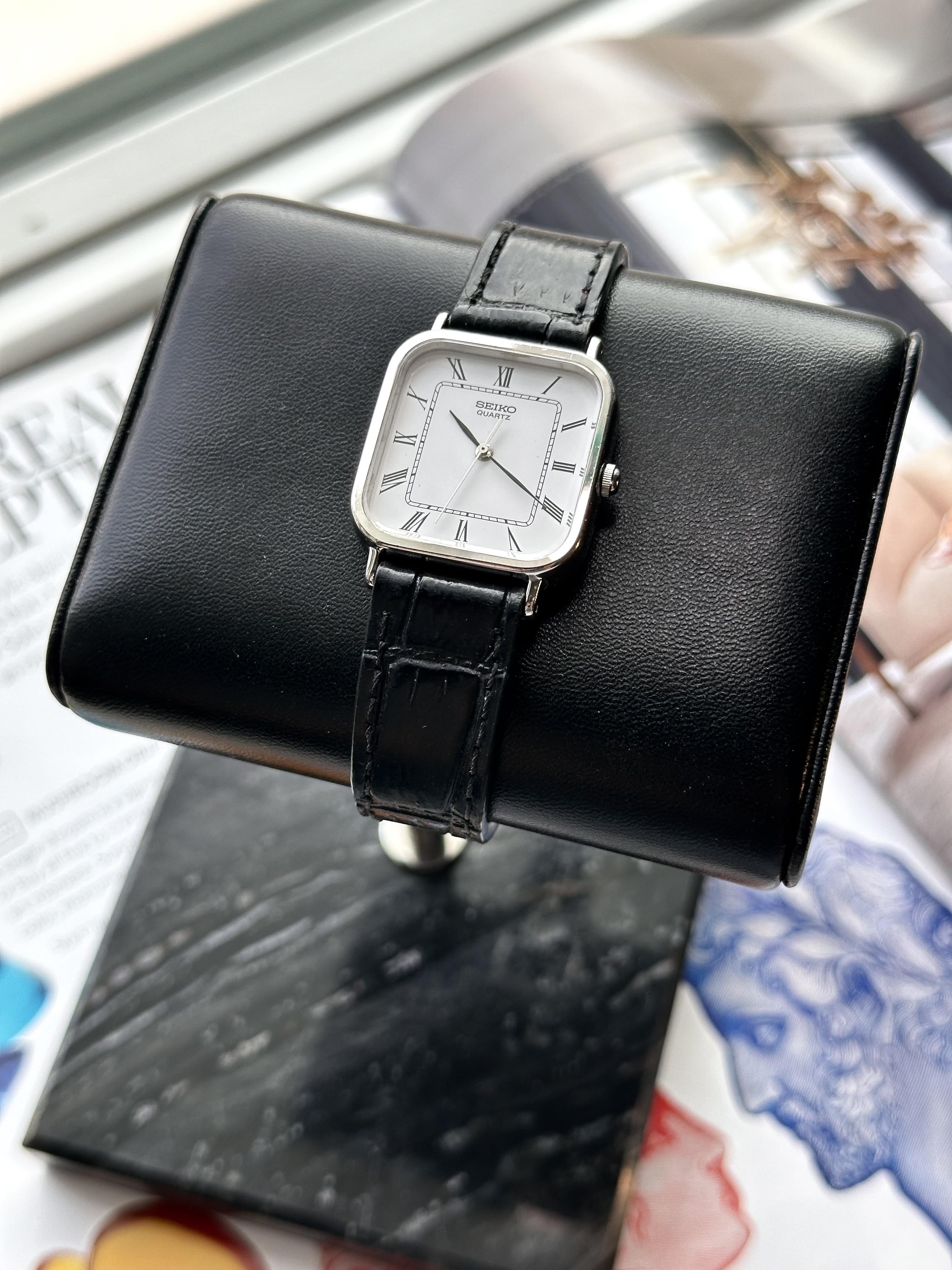 WTS] 1984 JDM Seiko Vintage Square Watch with Roman Numerals
