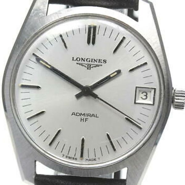 LONGINES Admiral cal.6952 Silver Dial Hand Winding Men's Watch_579701 ...
