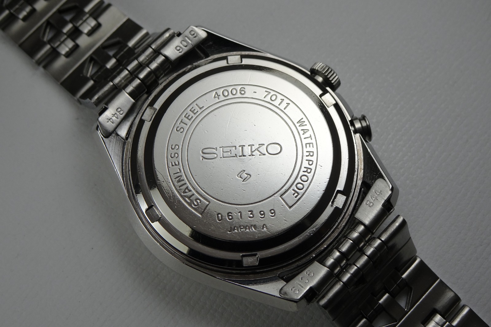 Vintage 1970 JAPAN SEIKO BELL-MATIC WEEKDATER 4006-7011 27Jewels