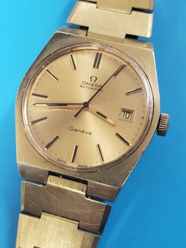 Omega Geneve Automatic Cal 1481 Ref 166 099 Mens Vintage 1976
