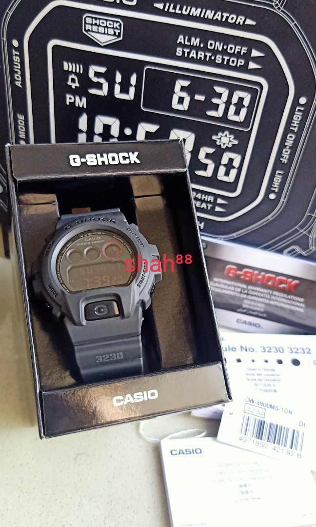 CASIO G SHOCK DW6900 MS1 WatchCharts Marketplace