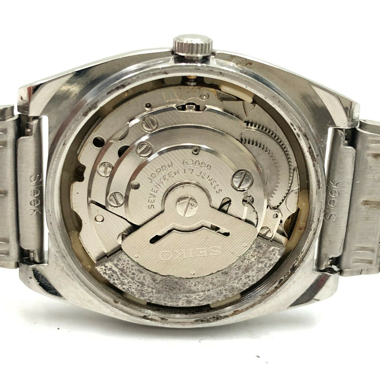 Vintage Men's Seiko 5 6319-518A 34mm D/D Automatic Japan Made