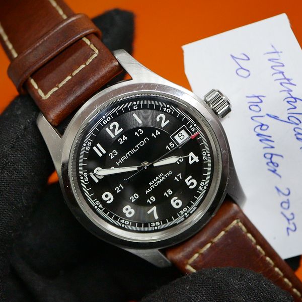 [WTS] Hamilton Khaki Automatic 38mm H704450 H-10 for $269 with Box and ...