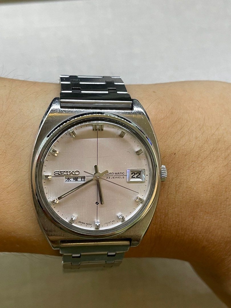Vintage Seiko Lord Matic LM 5606-7050 | WatchCharts Marketplace