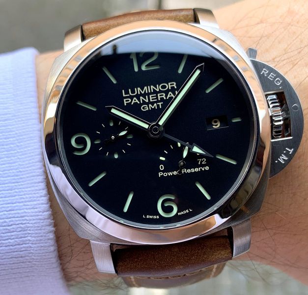 FS Panerai Luminor 1950 3 Days GMT 44mm PAM00321 WatchCharts