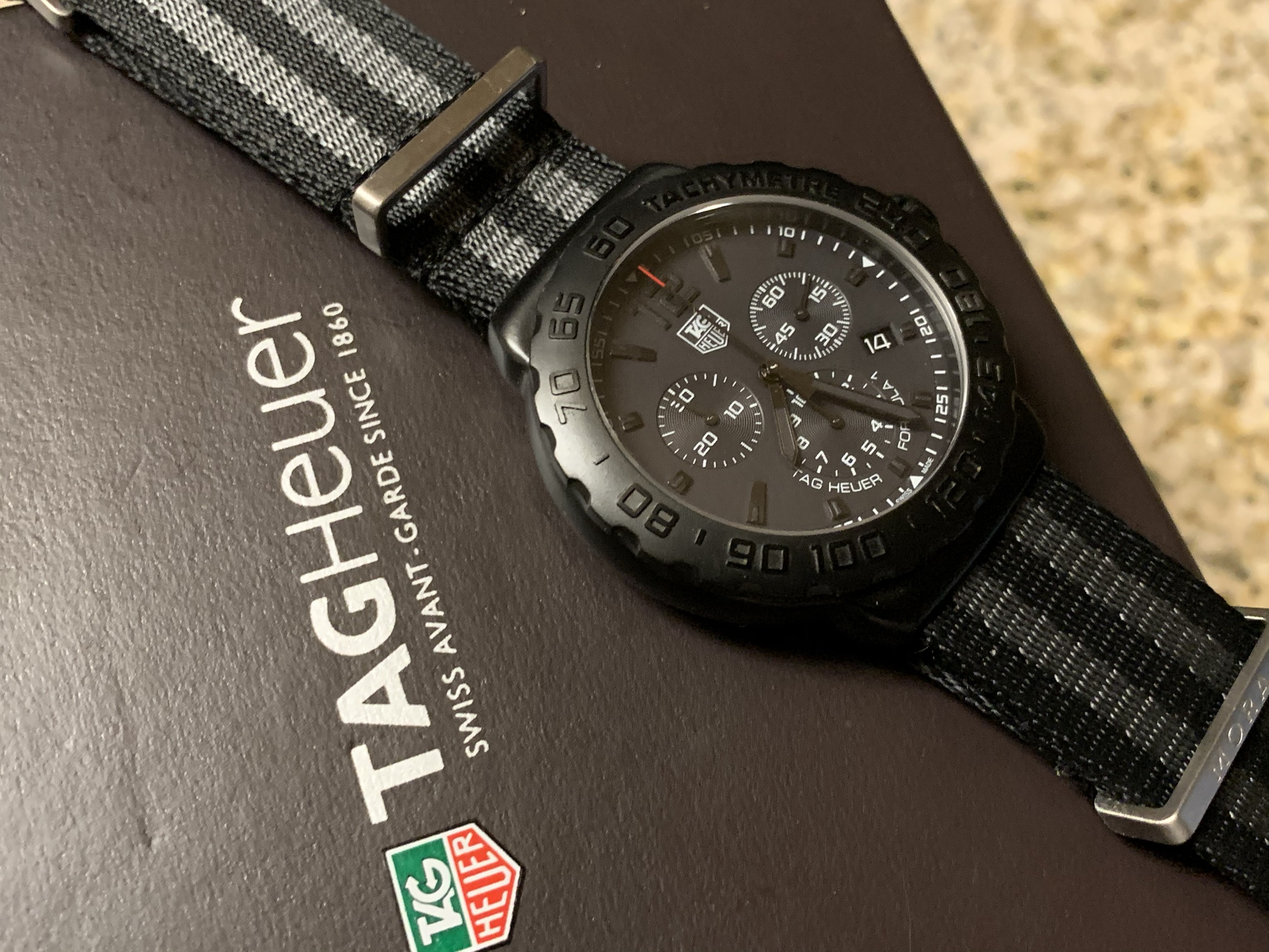 Tag Heuer Formula 1 Stealth Watch  Tag heuer, Watches for men, Fashion  watches