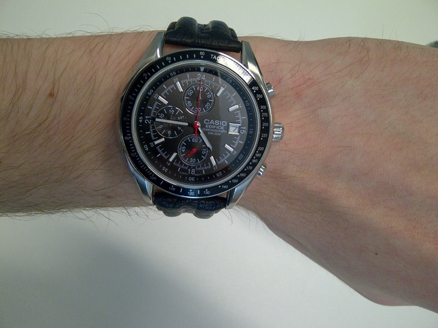 casio speedmaster homage