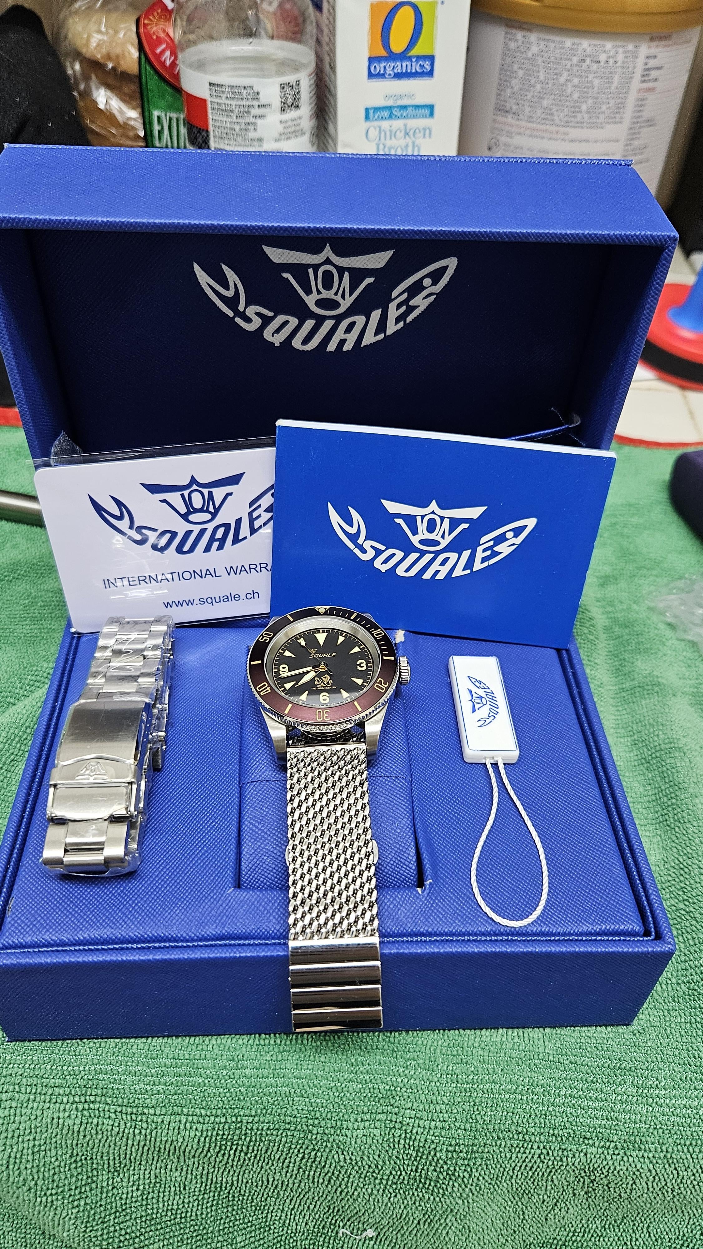 WTS Squale 1545 Limited Edition TGV Dive Watch 24 100