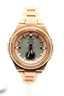 CASIO BABY-G G-MS Rose-Tone MSGS200DG-4A Full Metal Watch