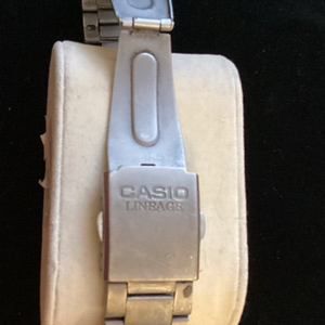 CASIO LINEAGE QUARTZ 1330 Lin-162 Titanium Wrist Watch Metal