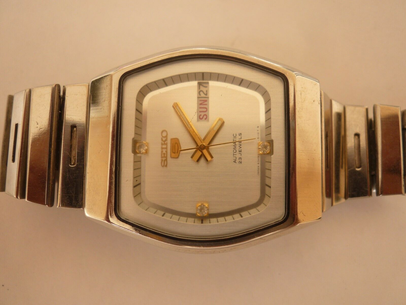 Seiko 5 Automatic 23 Jewels 6349-5090 Watch Japan | WatchCharts