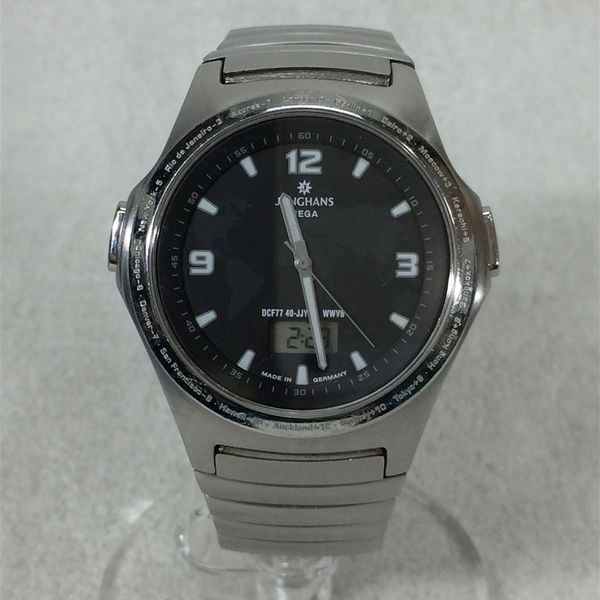 [Used] JUNGHANS Watch / Digiana / Stainless Steel / Black / Silver ...