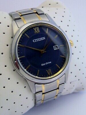 CITIZEN ECO DRIVE WATCH MENS J810 S097223 STAINLESS STEEL GOLD