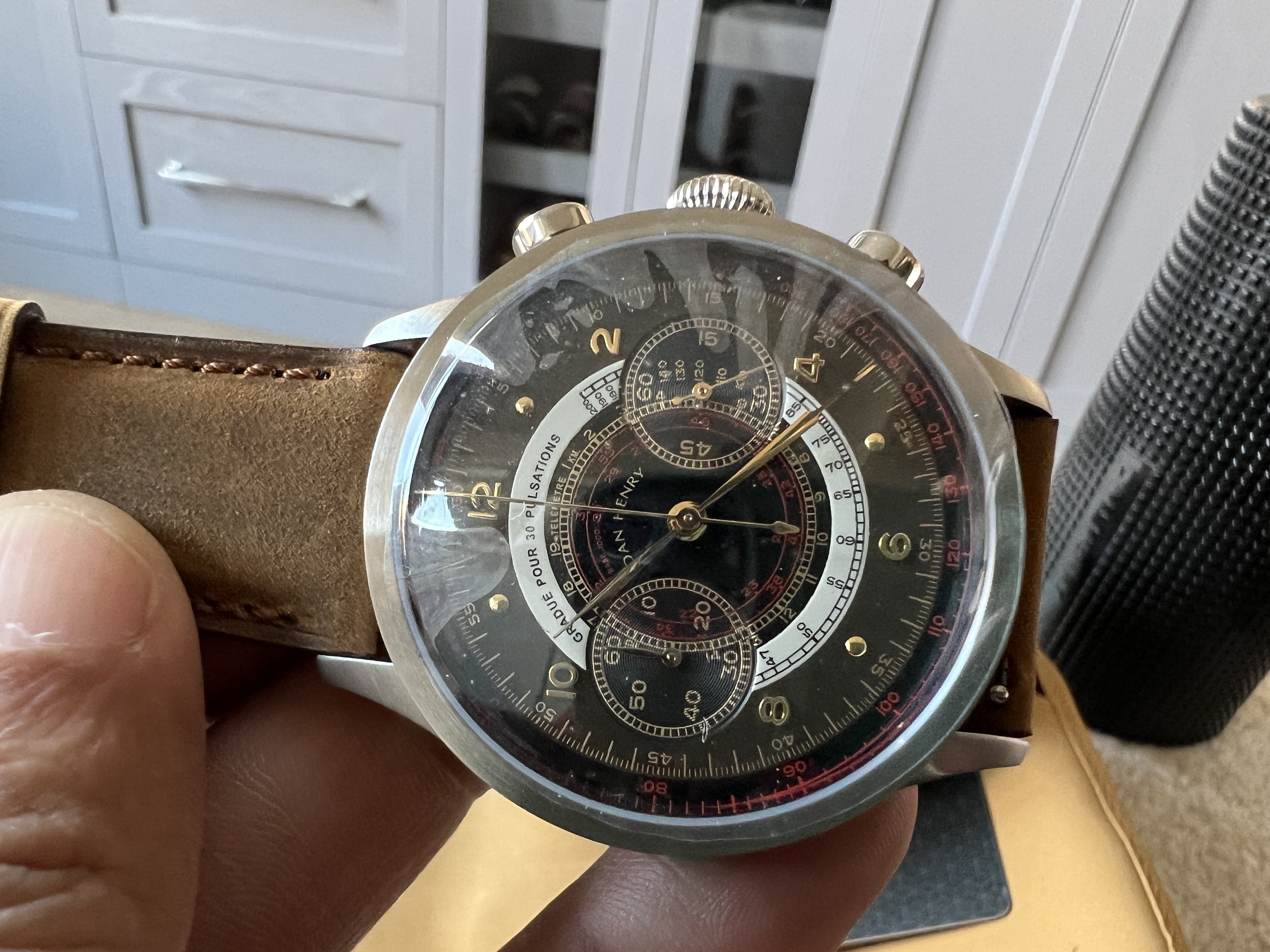 250 USD BNIB Dan Henry 1939 Military Chrono WatchCharts