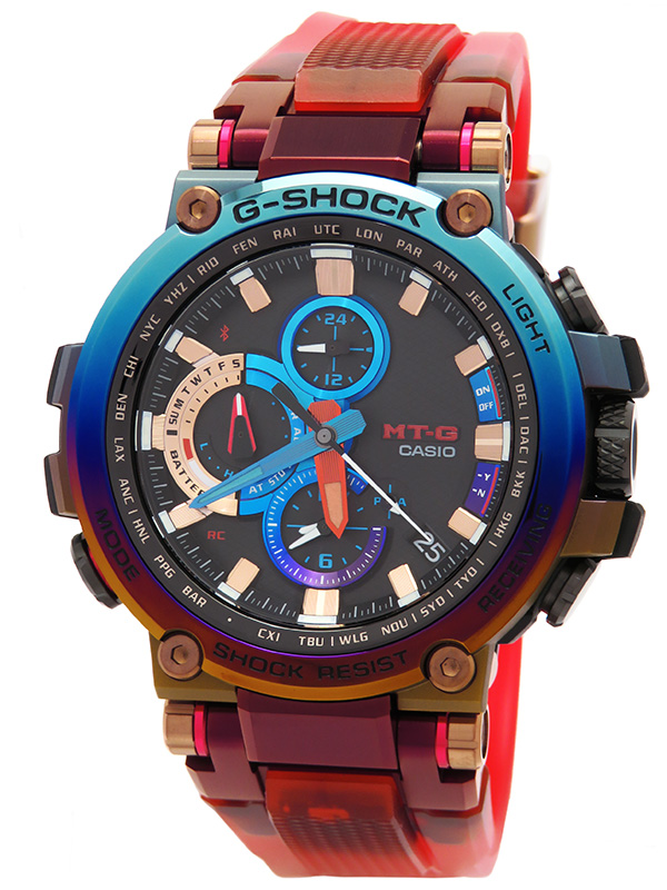 Casio G Shock Smartphone Link Volcanic Lightning Beauty Purchased For Years Casio G Shock Mt G Mtg B1000vl 4ajr Solar Radio Wave 3 Month Warranty Used Watchcharts