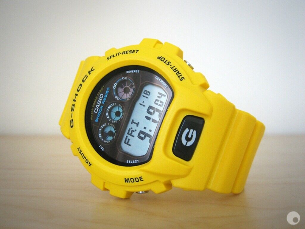 CASIO G-SHOCK G-6900A-9 (3180) TOUGH SOLAR CLASSIC DIGITAL DISPLAY