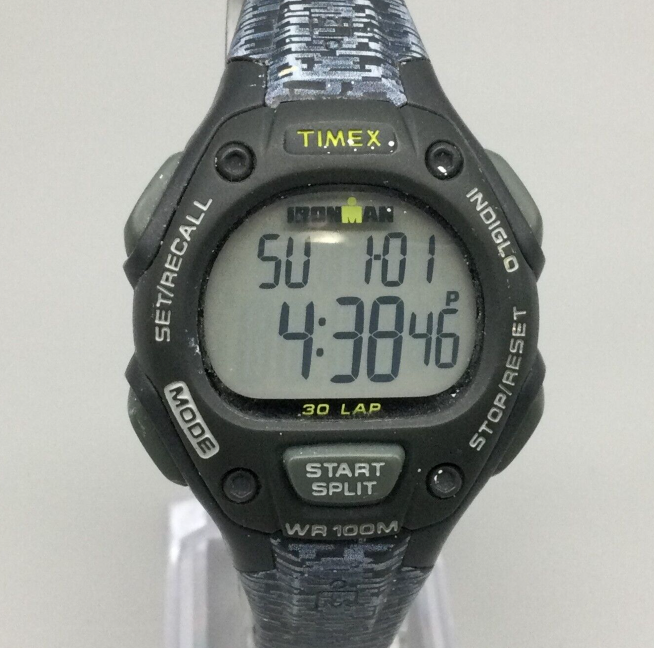 Timex ironman deals indiglo wr100m