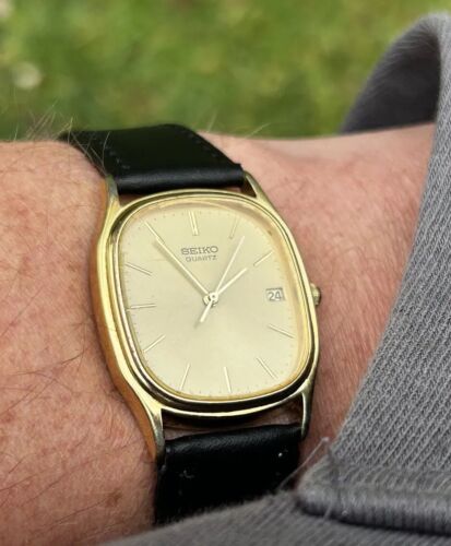 Seiko 24k gold online watch