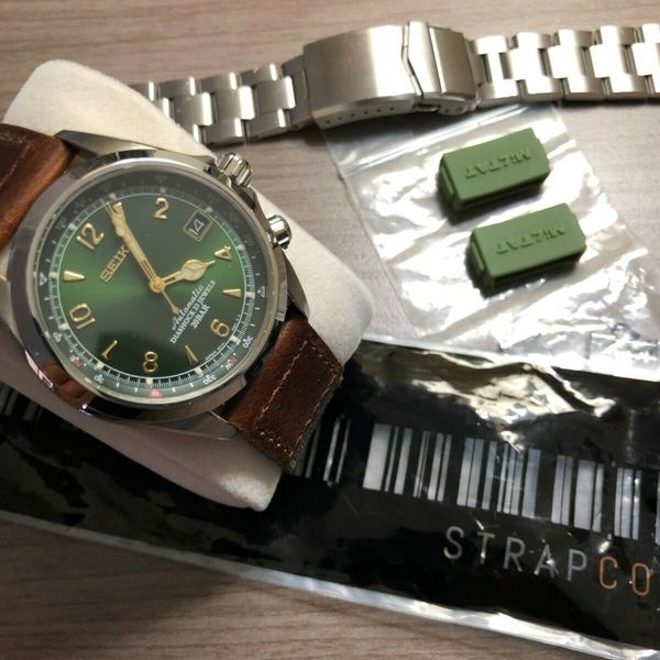 Seiko Alpinist Bracelet Strap Strapcode Oyster for SPB089 or SARB017 Miltat WatchCharts