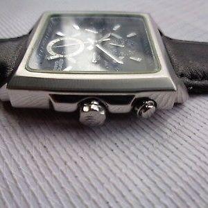 RARE CASIO EDIFICE EF-324 SQUARE SS CASE MULTI FUNCTION MENS