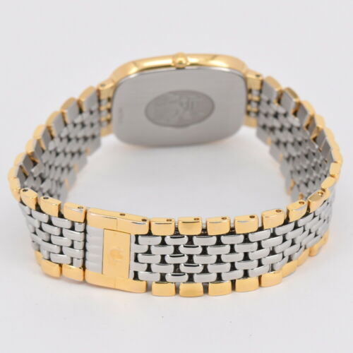 Omega [NEAR MINT] OMEGA De Ville 1451/439 Gold Dial Swiss Qz