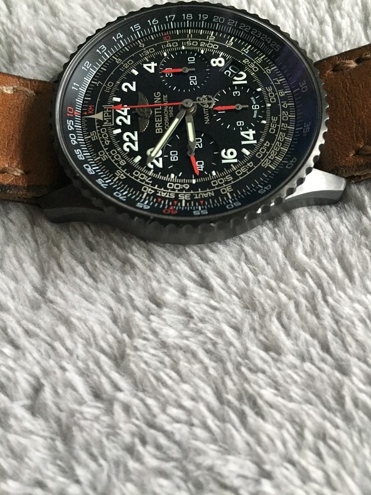 Navitimer cosmonaute online blacksteel