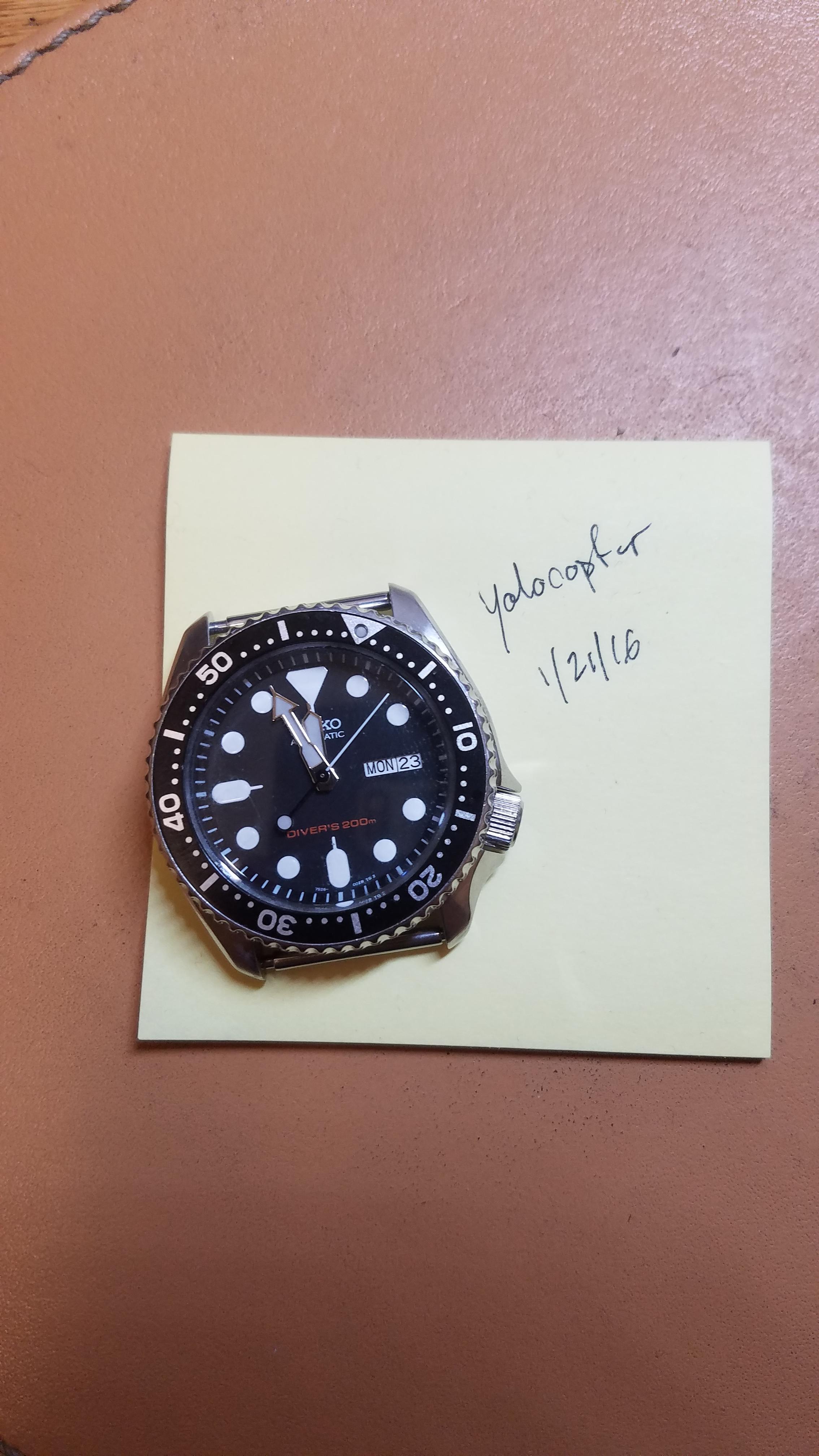 used seiko skx007