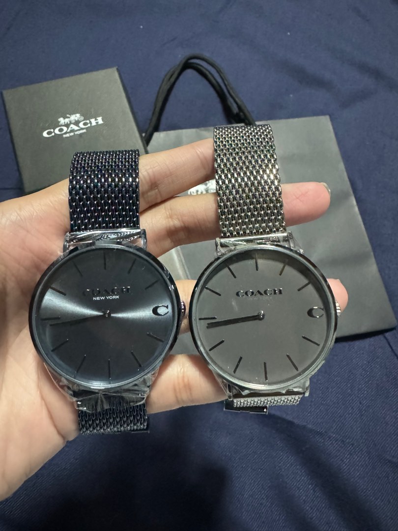 Coach hot sale couple watches