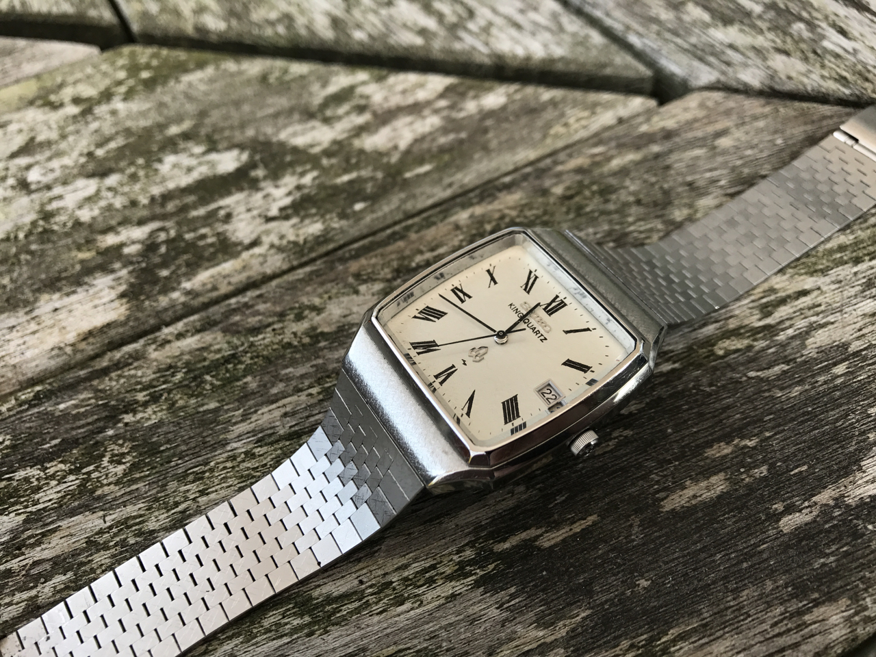 FS: Seiko King Quartz 5855-5000 Roman dial | WatchCharts Marketplace