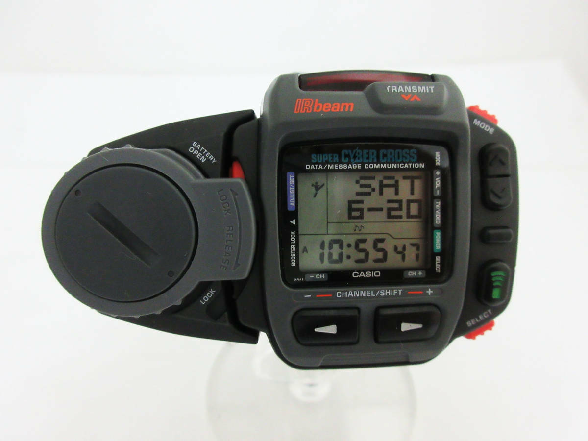 Y-3685】レア 90年代 CASIO カシオ CYBER CROSS サイバークロス JG-100 