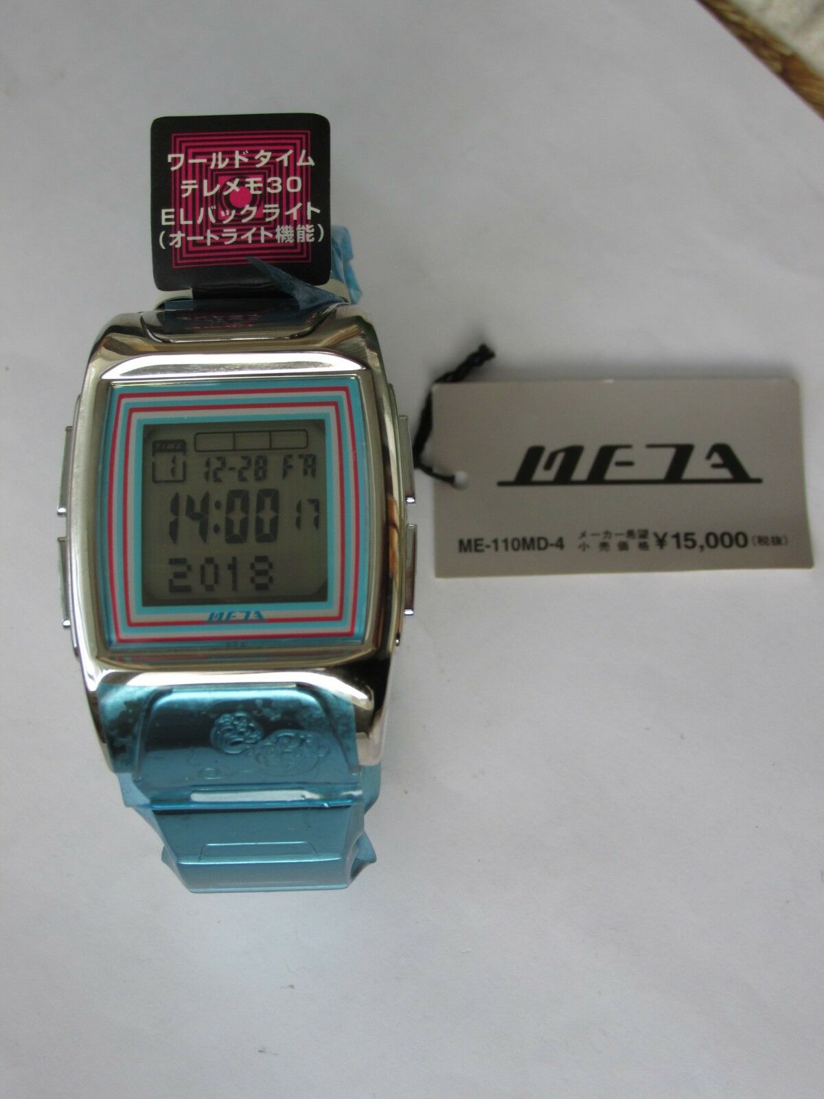 VINTAGE CASIO ME-110M ME-100 META MEZA MATSURI NEW OLD STOCK NOS