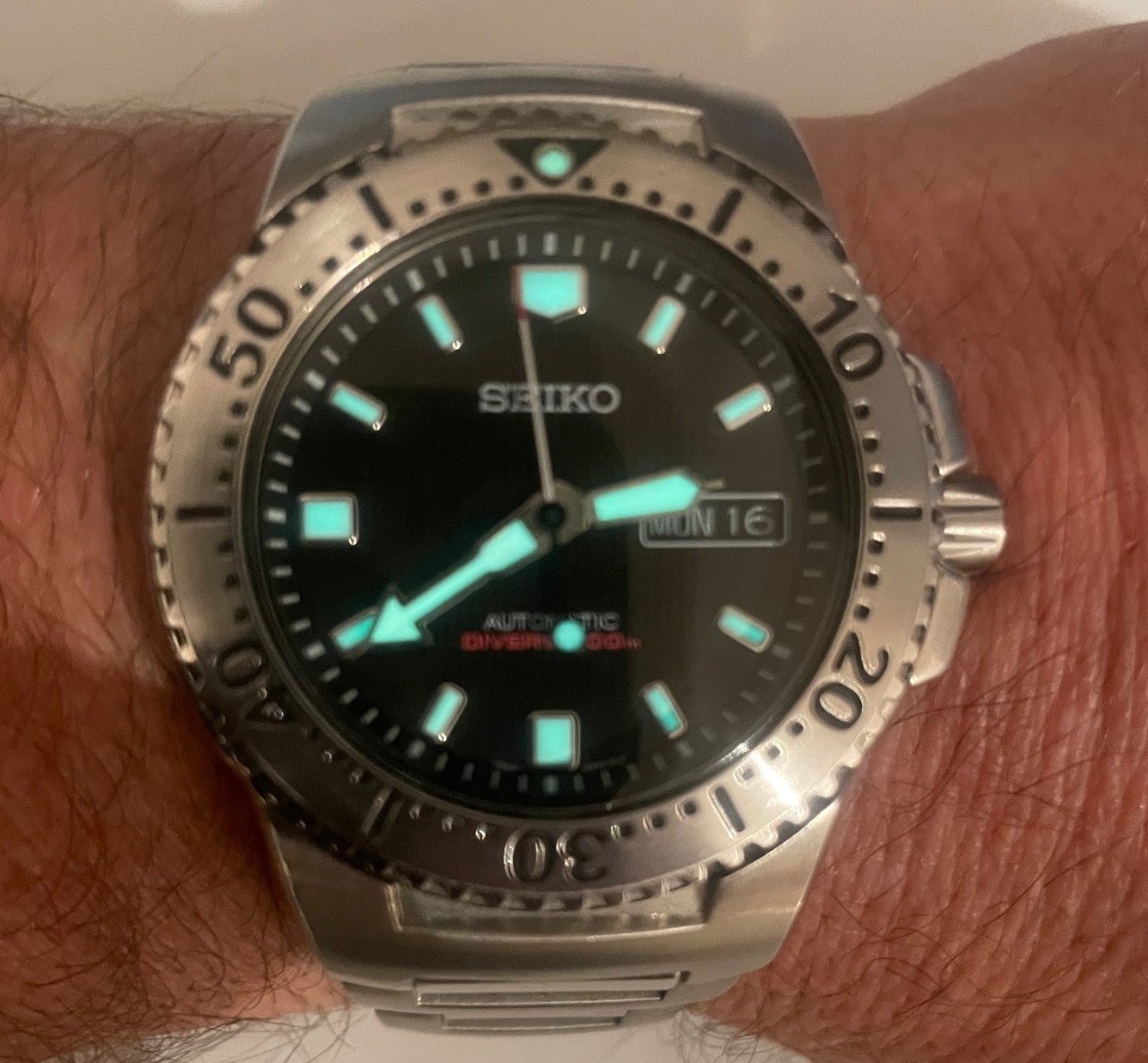 FS: Seiko SKXA 49 Black Knight on Bracelet | WatchCharts