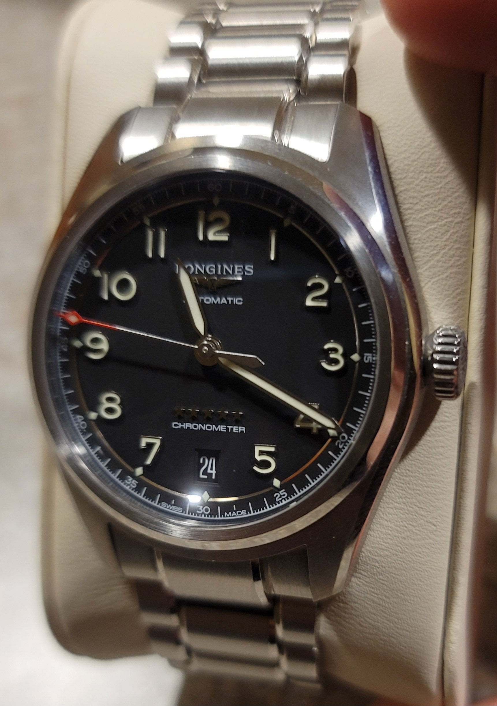 FS Longines Spirit 37 Full Kit WatchCharts Marketplace