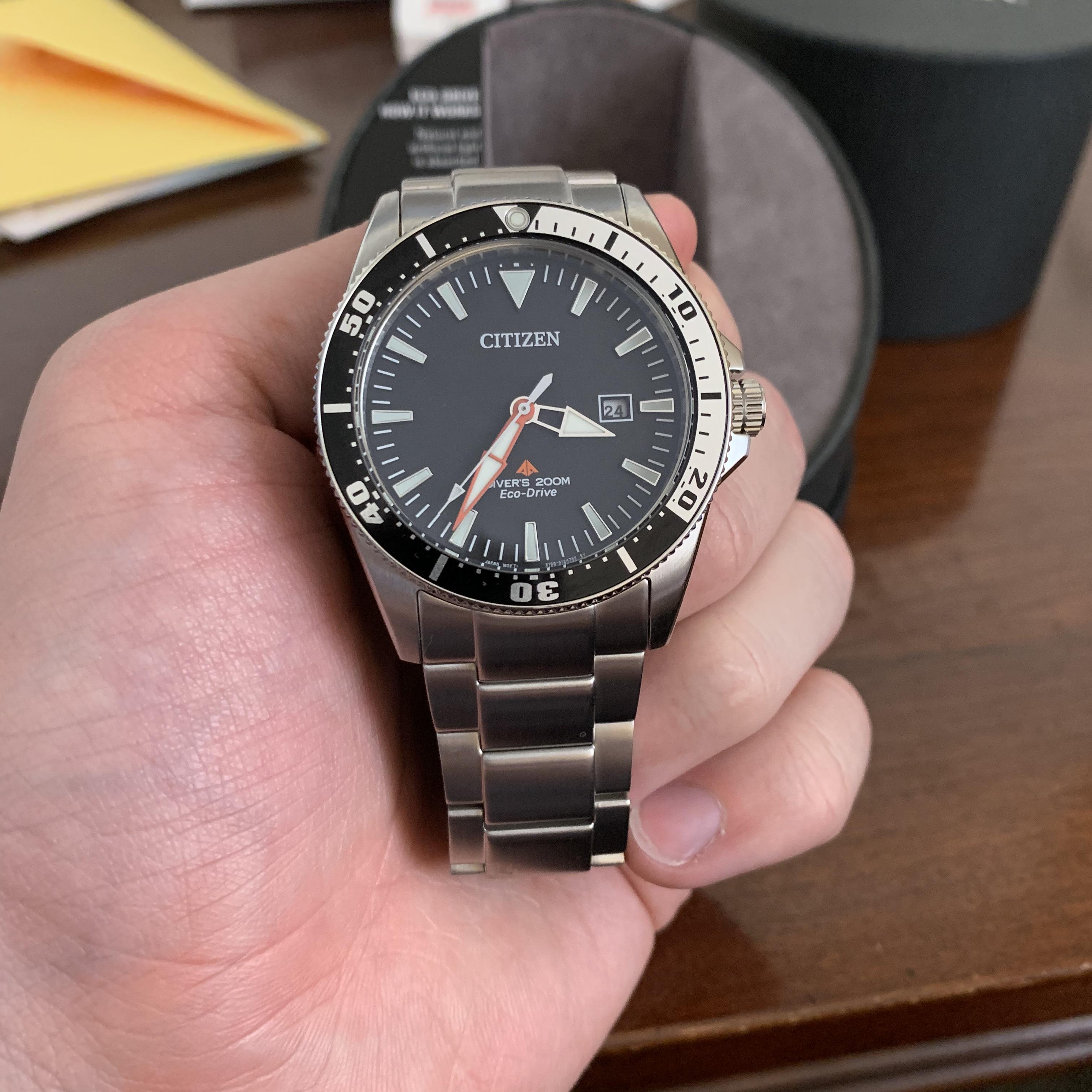 FS: Citizen Excalibur BN0180-51E Eco-Drive ISO Diver LNIB | WatchCharts  Marketplace