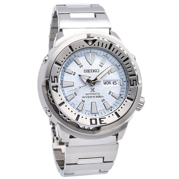 SEIKO Prospex Baby Tuna Monster Diver Scuba SBDY053 200M Ice blue Watch