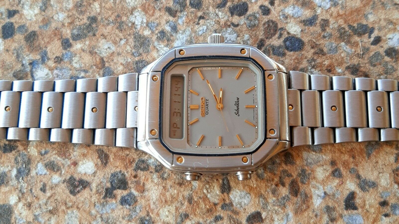 希少稼動品SEIKO 【希少稼動品】SEIKO シルバーウェーブ H357-5220 80