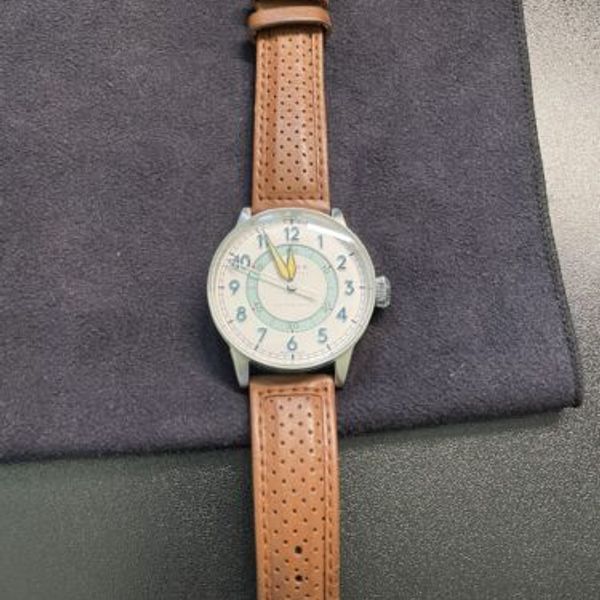 Farer Bradfield Anti-Magnetic Pilot automatic watch Excellent used ...