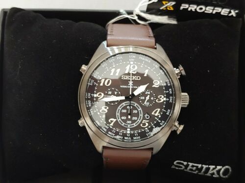 Seiko SSG015 Prospex Radio Sync Solar Powered Chronograph Watch |  WatchCharts