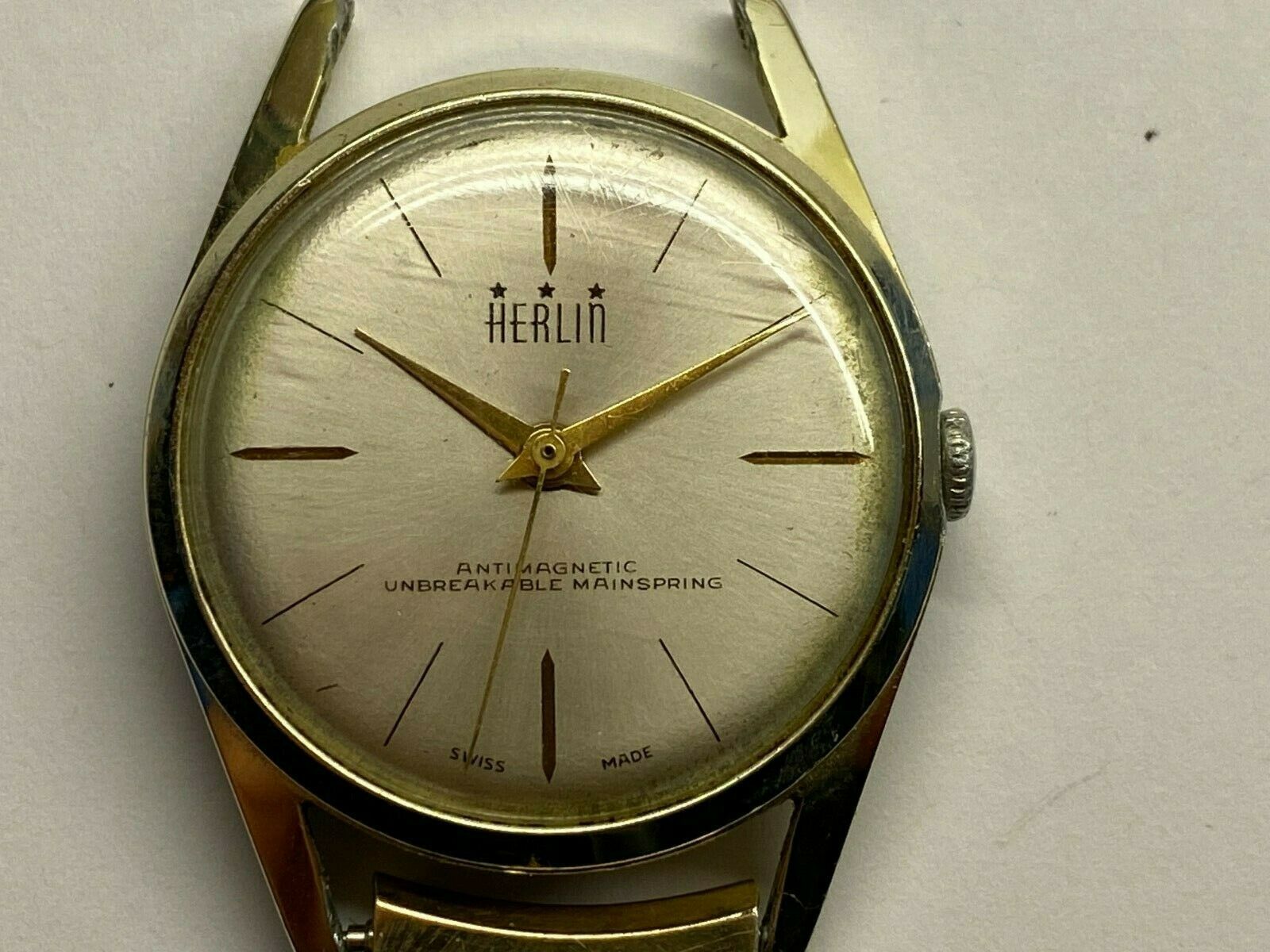 Herlin wrist watch Vintage 1950 main image 4