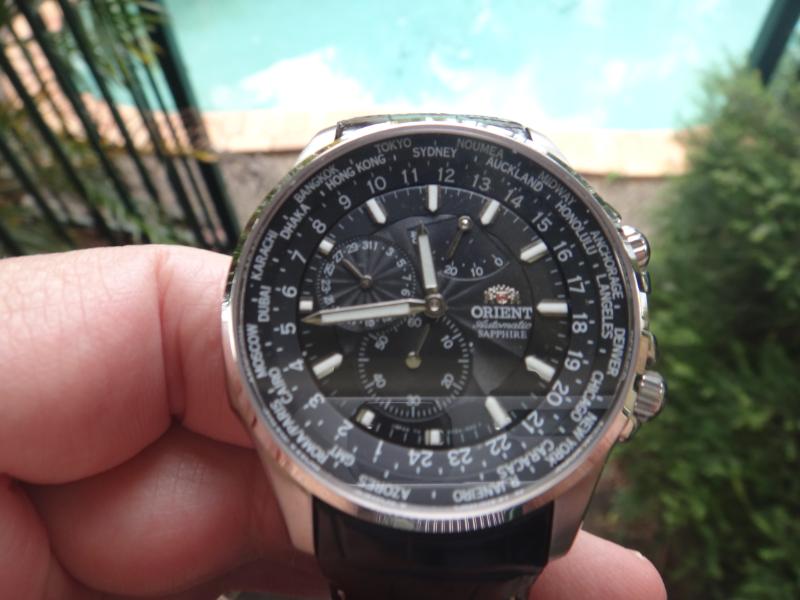 Orient world clearance time watch