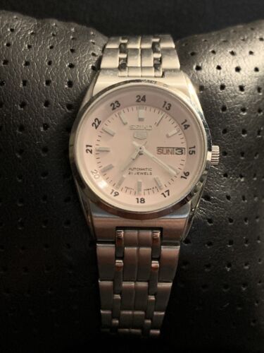 ‼️SEIKO‼️ 5 自動巻き時計 レディース シルバー　日本製4207-01A0 SEIKO‼️ 5 自動巻き時計 レディース シルバー 日本製4207-01A0