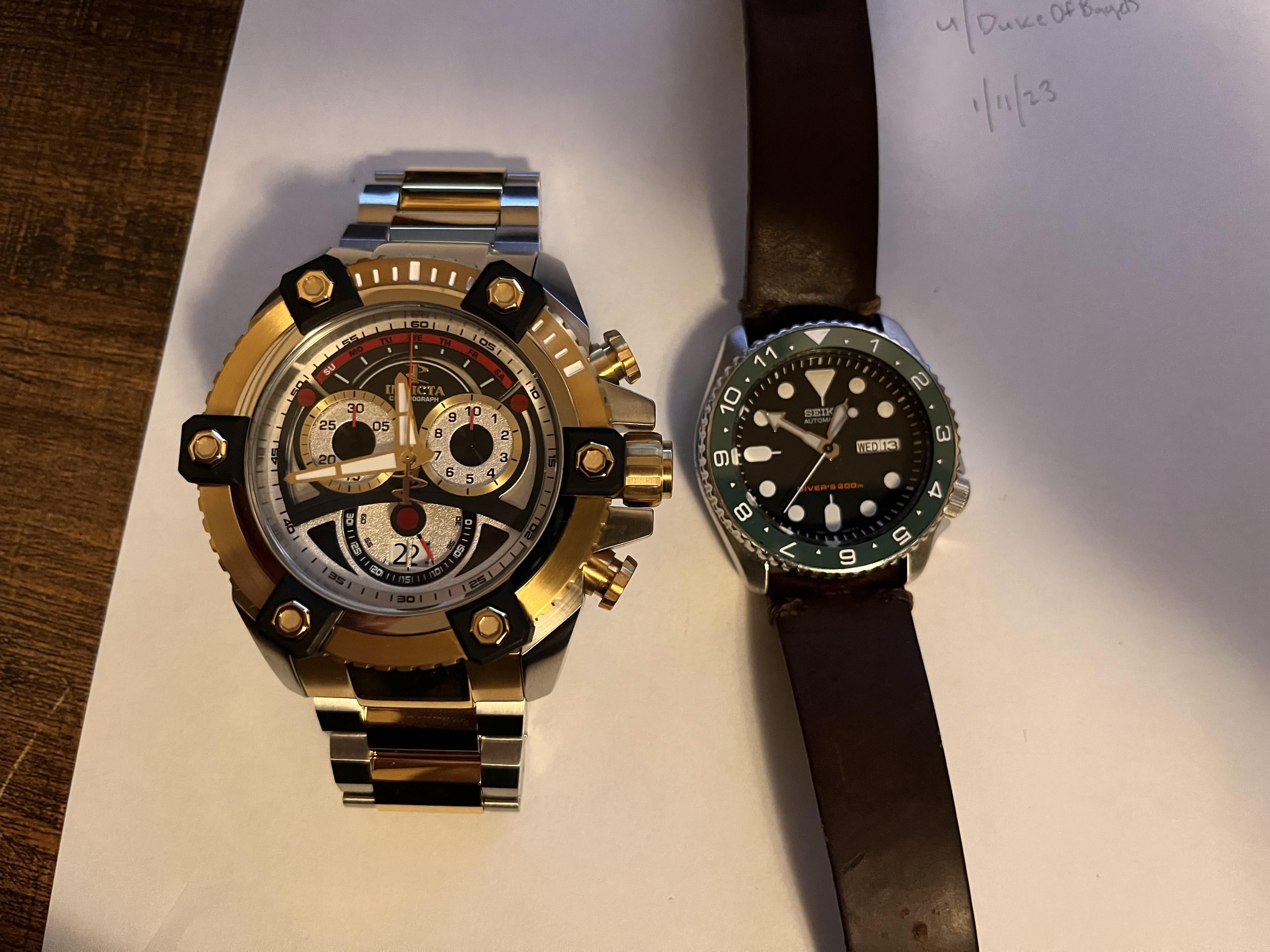 WTS Invicta Grand Arsenal 63mm WatchCharts Marketplace