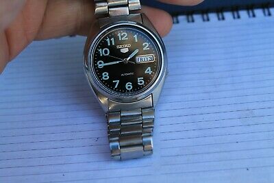 Vintage Old Japan Seiko 5 7S26 0550 Mens Wrist Watch Automatic