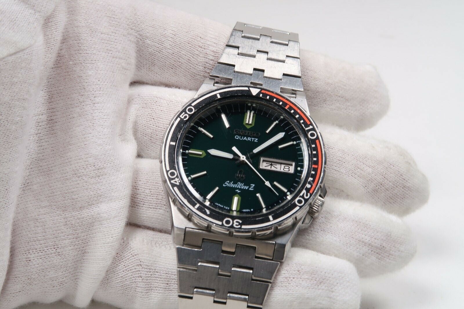 SEIKO SILVER WAVE Z 7123-8250 MENSクォーツ - 腕時計(アナログ)