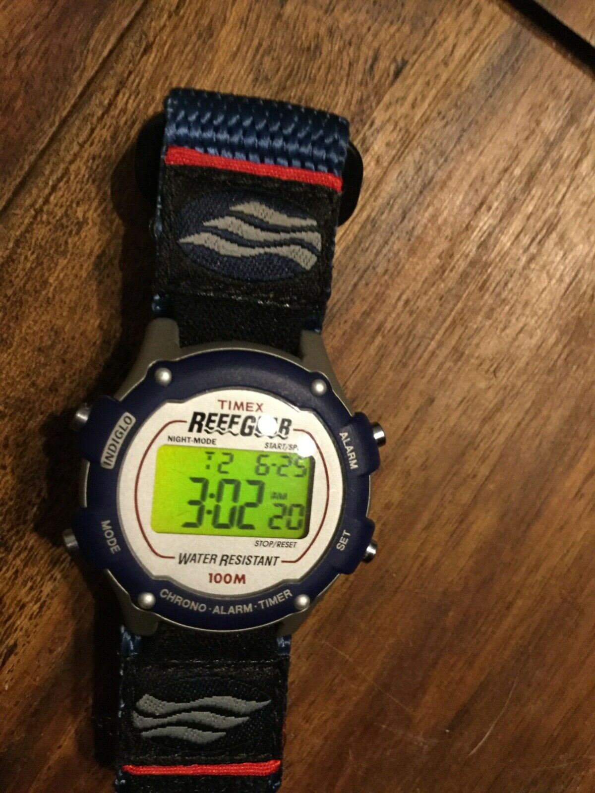 Timex 100m water discount resistant