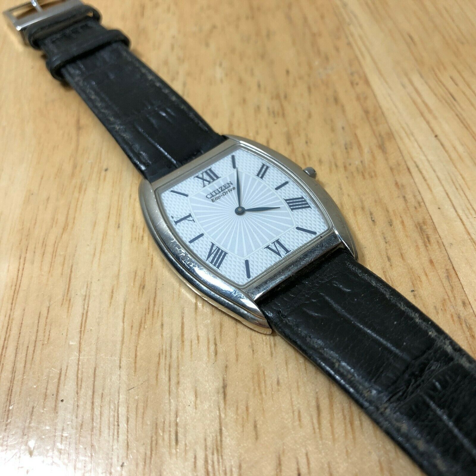 Citizen Stiletto Eco-Drive G820-S012244 Men Slim Thin Sapphire