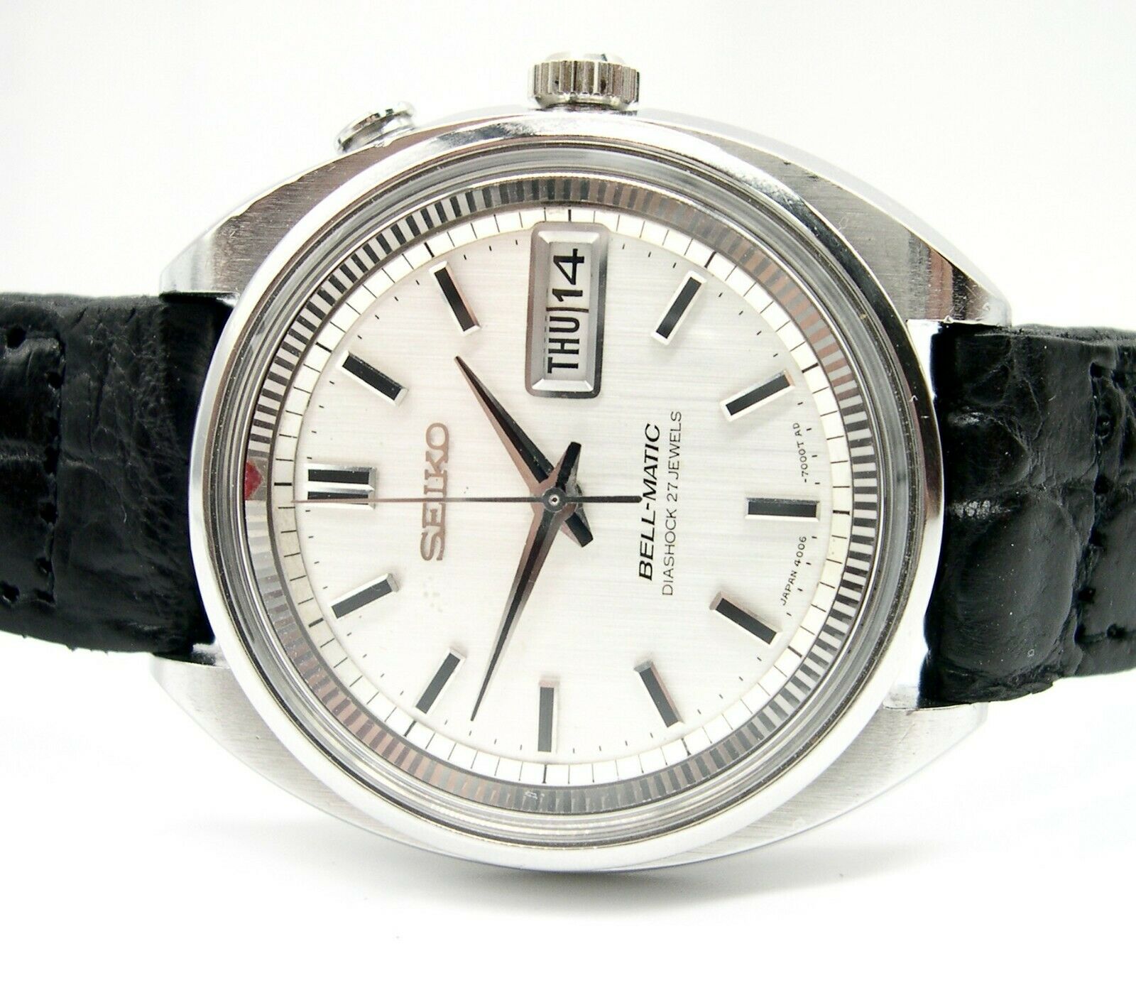 SEIKO BELL-MATIC 4006-7000 27Jewels “The DOLPHIN” year of 1966