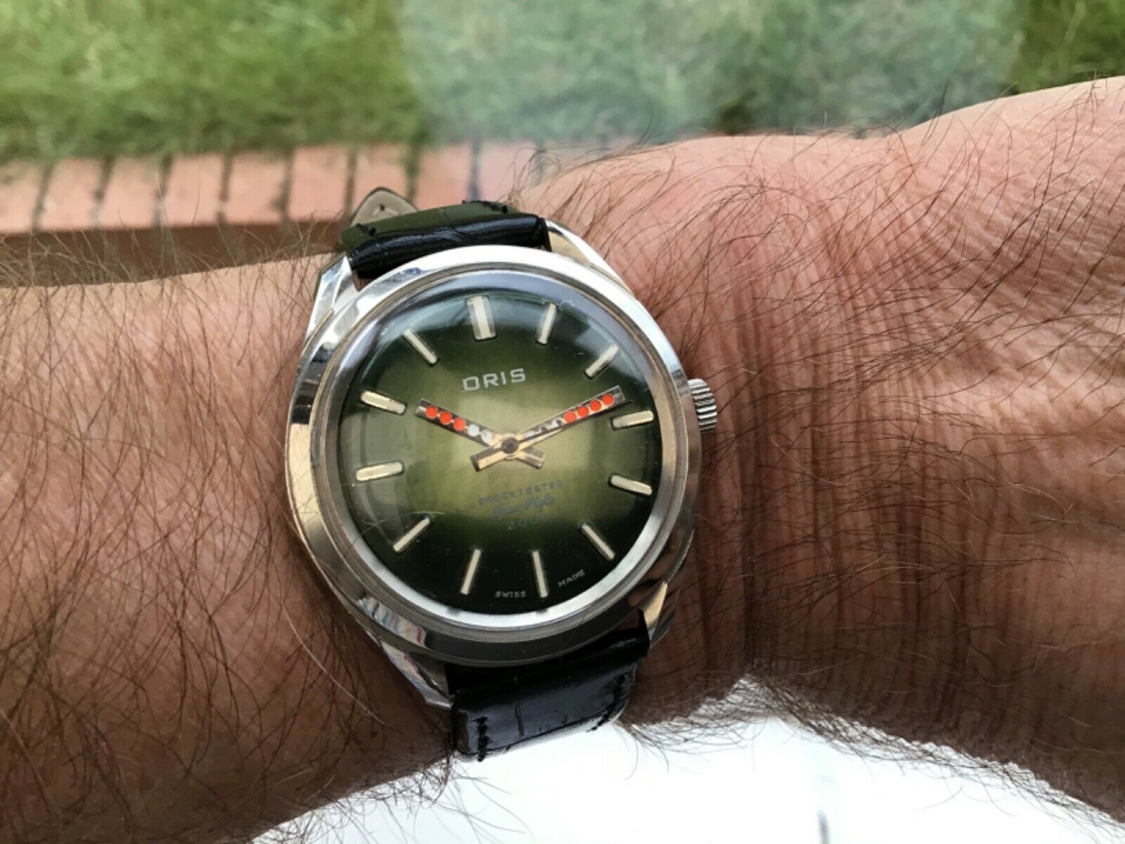 VINTAGE ORIS SPACE STYLE 2000 MANUAL WATCH FULLY REFURBISHED NO