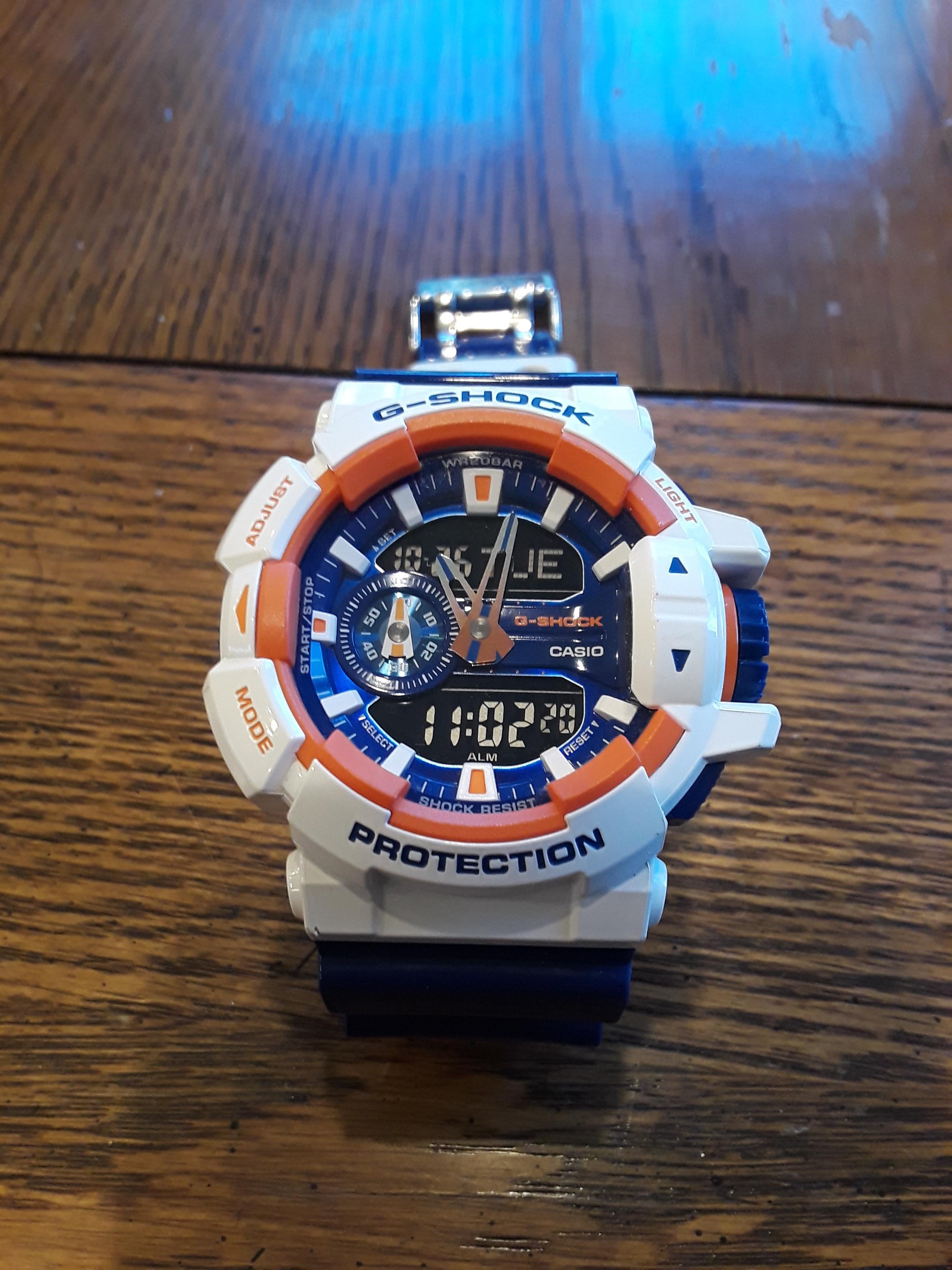 WTS Casio G Shock GA 400CS 7A Excellent Condition WatchCharts Marketplace
